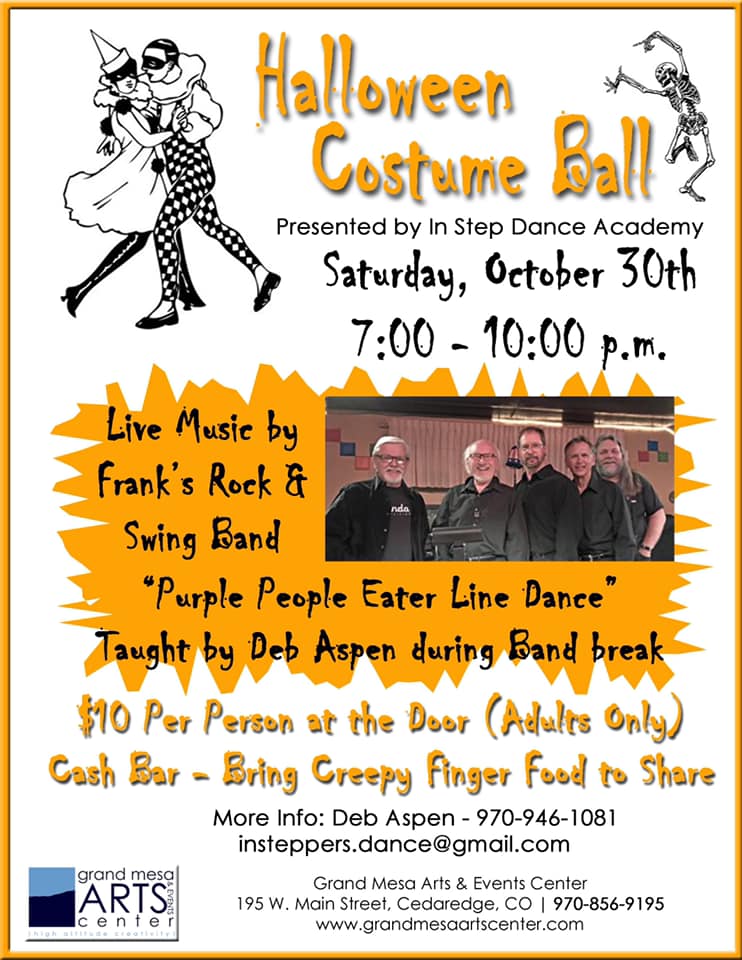 Halloween Costume Ball at Grand Mesa Arts and Event Center - Delta ...