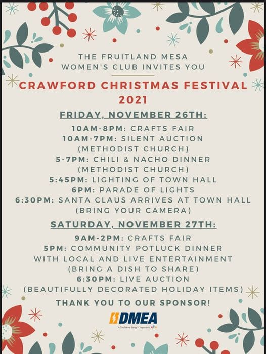 Crawford Christmas Festival - Delta County Tourism