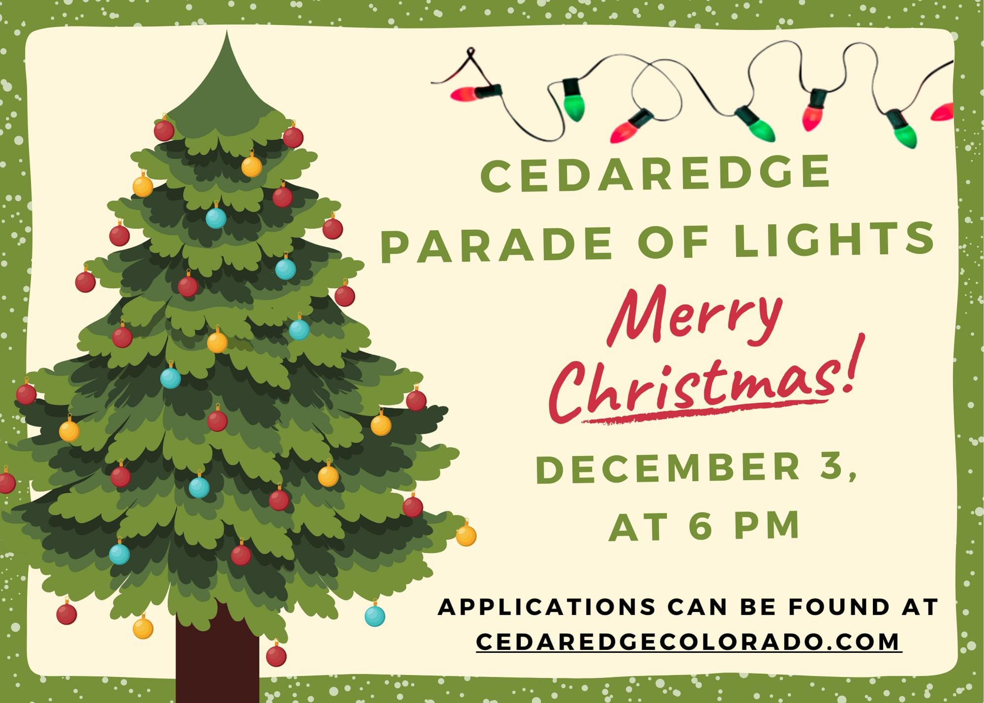 Cedaredge Parade of Lights - Delta County Tourism