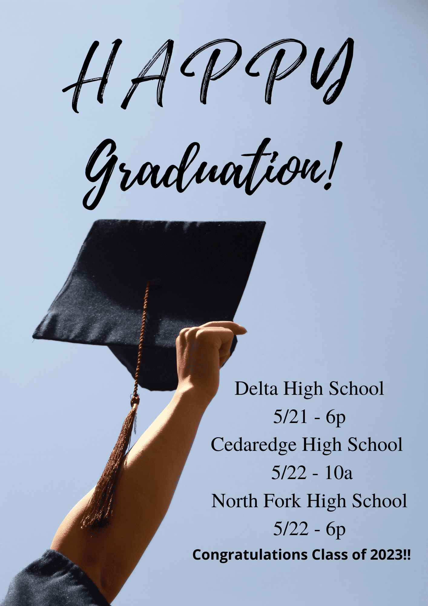 Delta High School Graduation Delta County Tourism