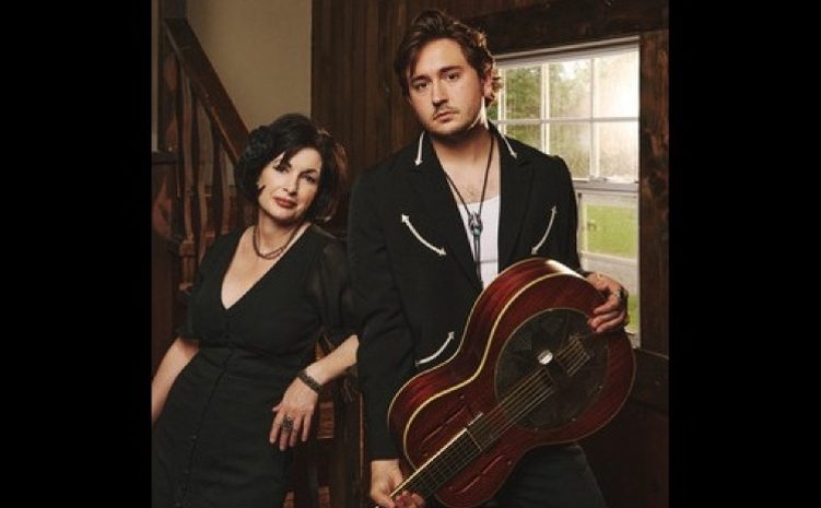 Concert promotional graphic for A Tale of Two. Features a duo in a retro style. May 7, 2026, at 7 PM, Delta Egyptian Theater. Americana and blues storytelling. $27.30 tickets.