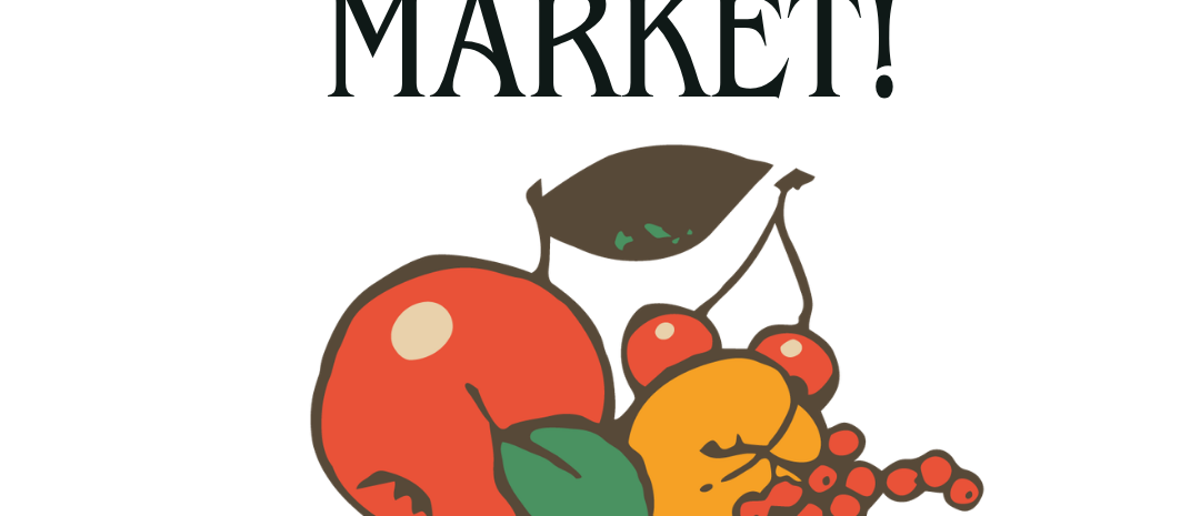 Promotional graphic for Arbol Farmers Market in Paonia Town Park. Tuesdays 5-7:30 PM starting May 12th. Featuring live music and local vendors. Green and earth-toned garden aesthetic.